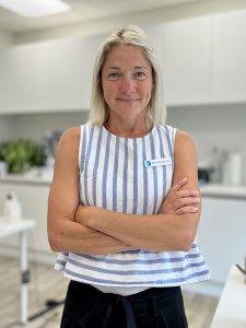 Rachel Bridgewater, hand therapist